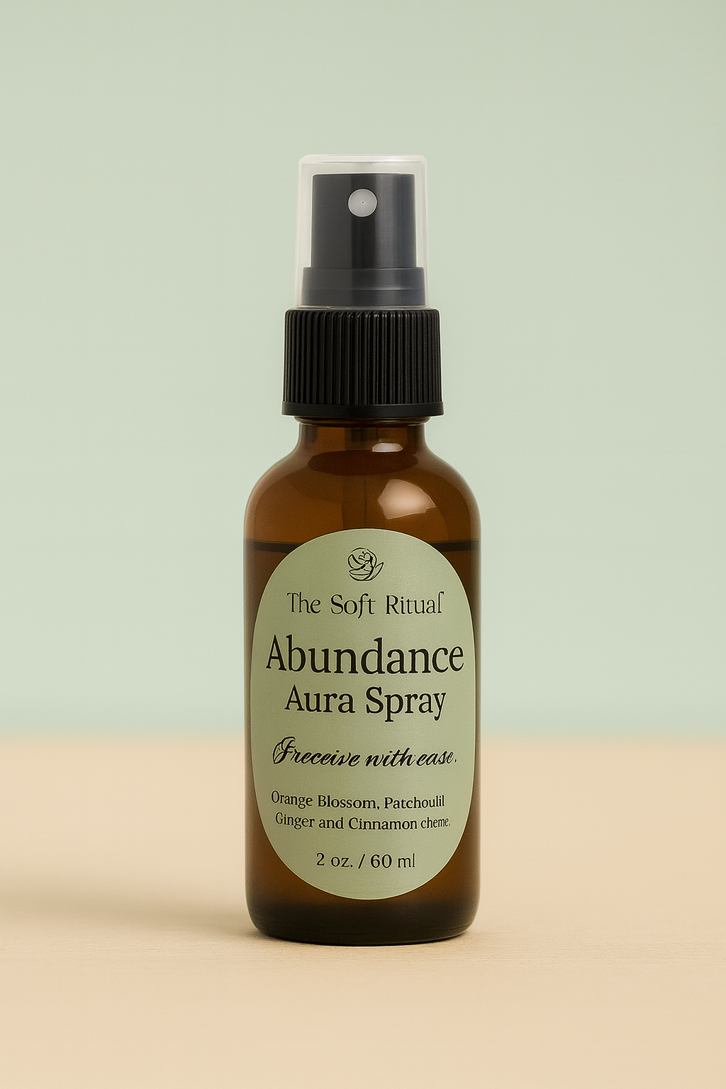 crystal-infused aura spray for joy, abundance, ease