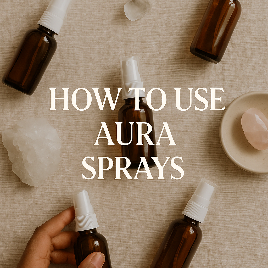 How to Use Our Aura Sprays for Energy, Intention, and Daily Ritual