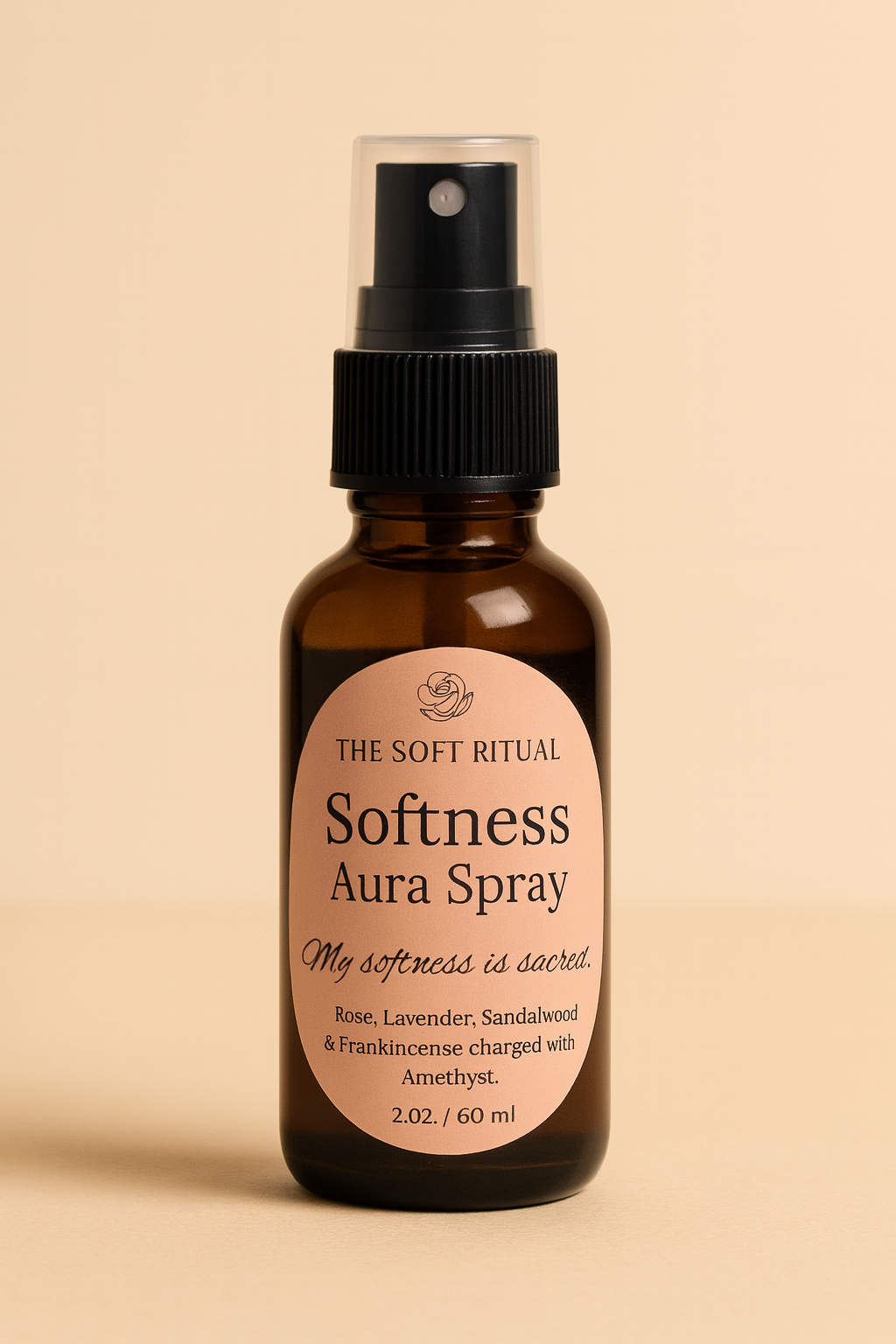 crystal-infused aura spray for calm, self-love, and grounding